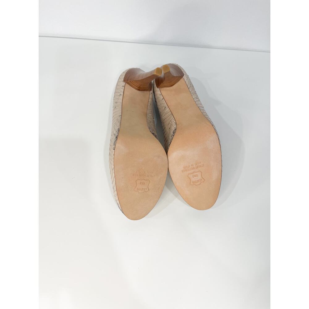 Stuart Weitzman Snake Python Rowin Leather Stilet… - image 5